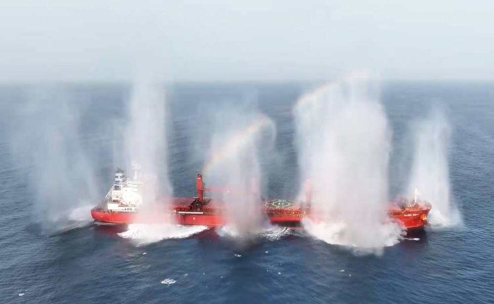 "Magic Seas" adlı gemiye yapılan saldırı ve batış görüntüleri 14