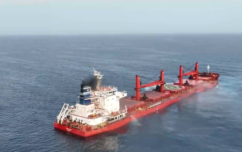 "Magic Seas" adlı gemiye yapılan saldırı ve batış görüntüleri 16