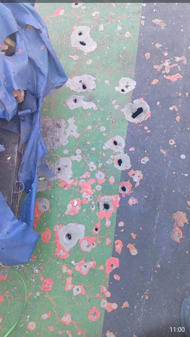 Saldırıya uğrayan “MIDVOLGA-2” adlı geminin görüntüleri 4