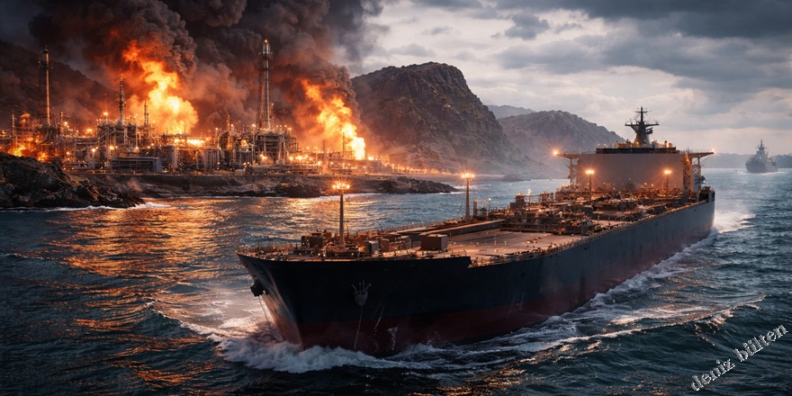 Enerji Tesisleri Vuruldu: Dünya Ekonomisi Sarsılıyor