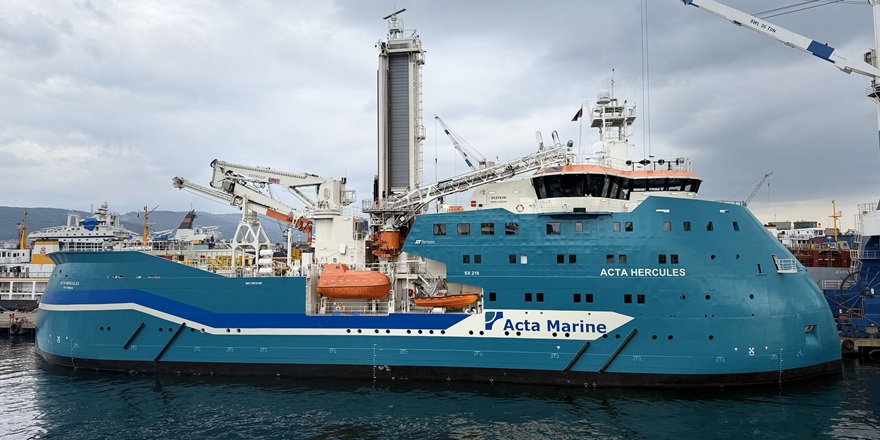 Avrupa’nın Enerji Dönüşümüne Tersan İmzası: Acta Hercules Teslim Edildi