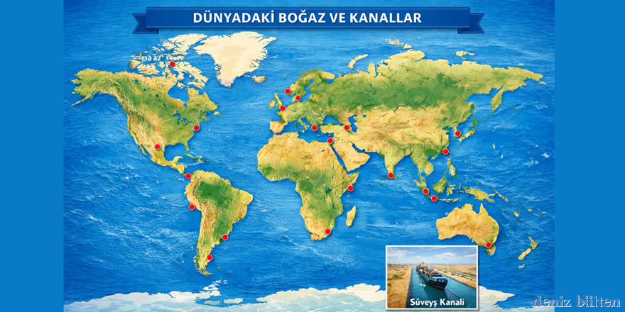 Boğazlar ve Kanallar: Küresel Ticaretin Kırılgan Hatları