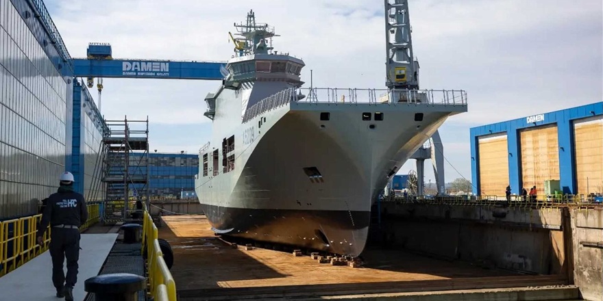 45 Gün Yakıtsız Görev! Avrupa’nın İlk Drone Gemisi Tanıtıldı