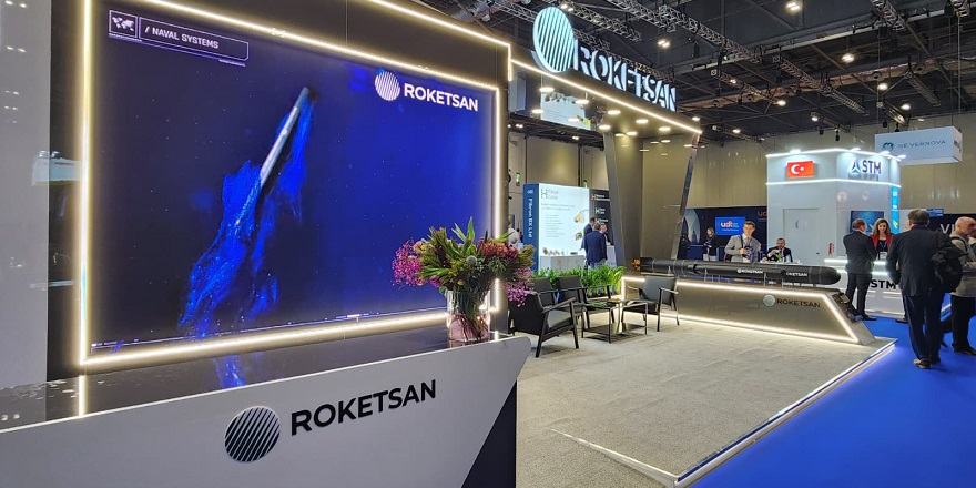 ROKETSAN yeni nesil su altı sistemlerini Londra'da sergiliyor