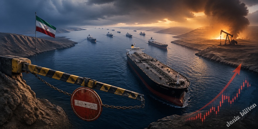 Hürmüz Boğazı’nda Gemi Trafiği %95,3 Azaldı