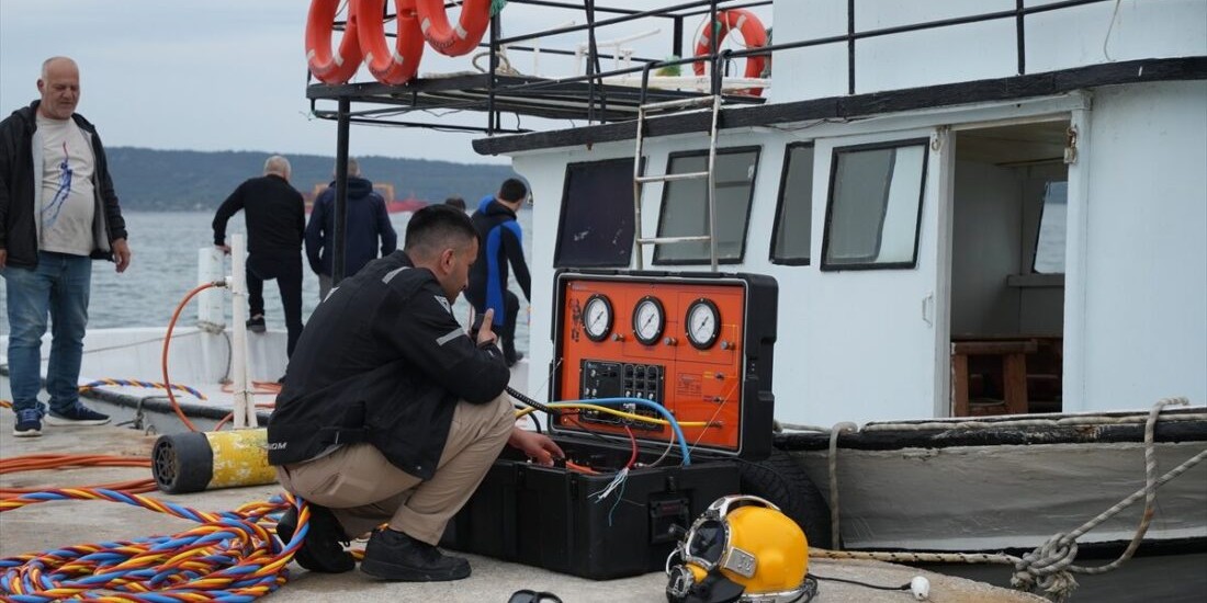Geleceğin Sualtı Kaynakçıları Çanakkale Boğazı'nda Yetişiyor
