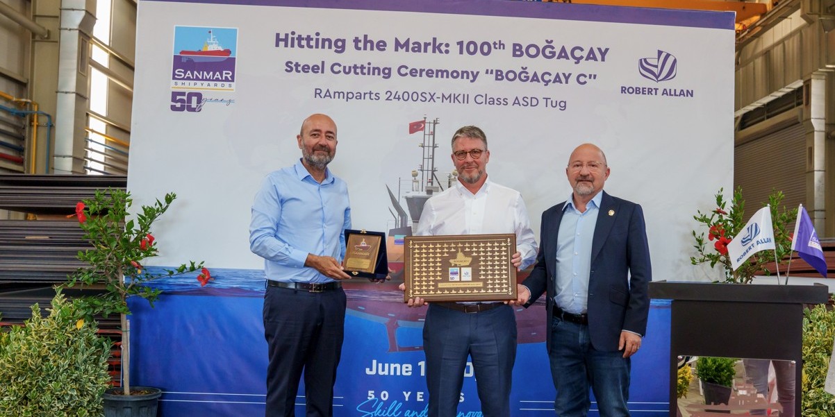 Sanmar ve Robert Allan’dan 100’üncü Römorkör