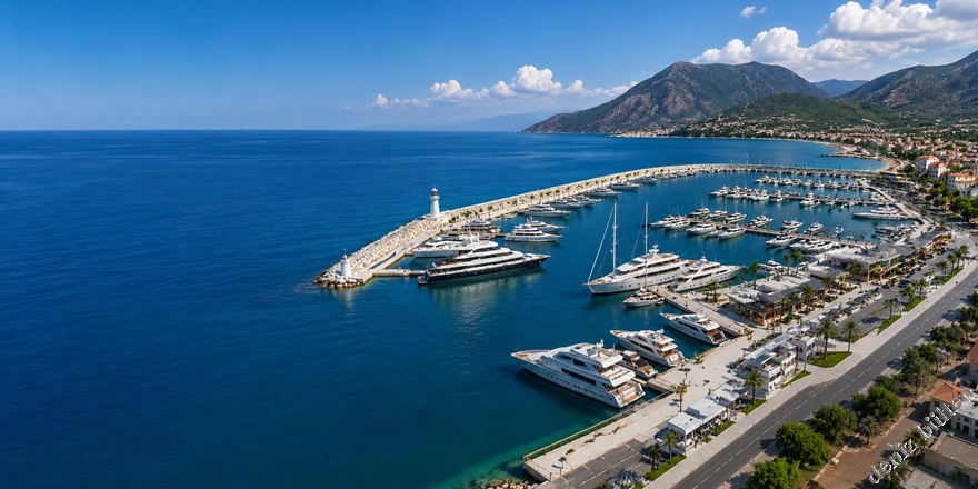 Finike'de Mega Yatlara Hizmet Verecek Yeni Marina Geliyor