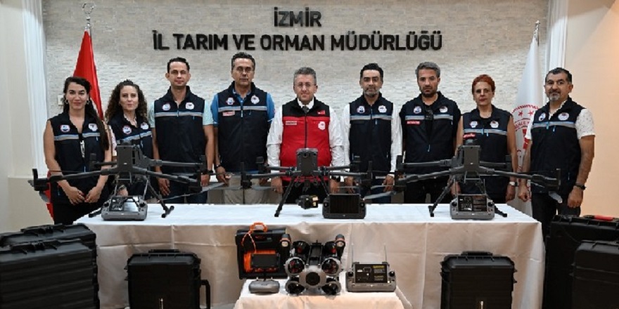İzmir'de Kaçak Avcılığa Drone Destekli Denetim