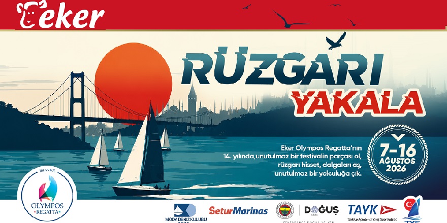 14. TAYK – Eker Olympos Regatta'nın Yarış Takvimi Belli Oldu