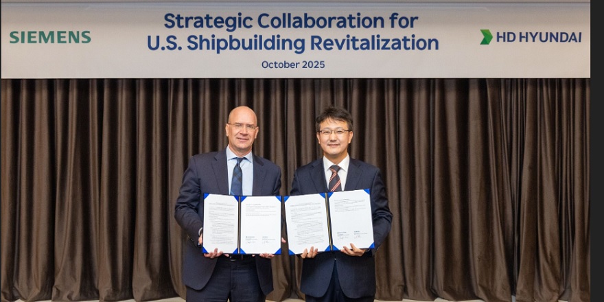 Siemens ve HD Hyundai'den Dijital Tersane Devrimi