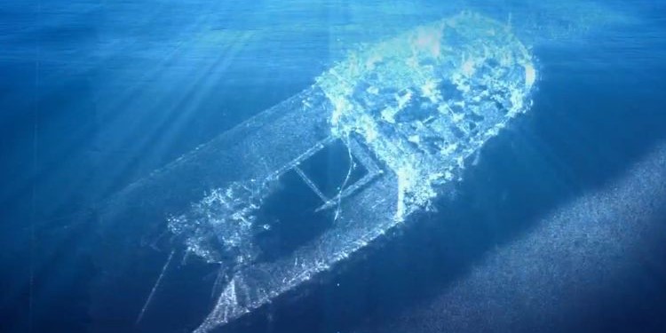 50 yıl önce batan geminin enkazı bulundu