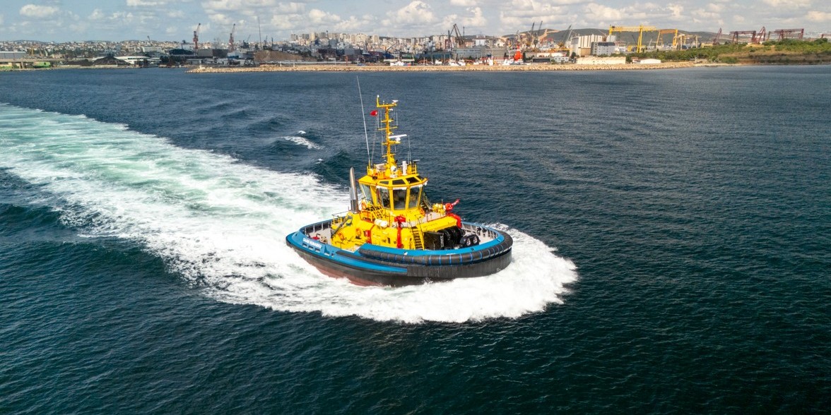 SANMAR, SAAM Towage'a 16'ncı Römorkörünü Teslim Etti