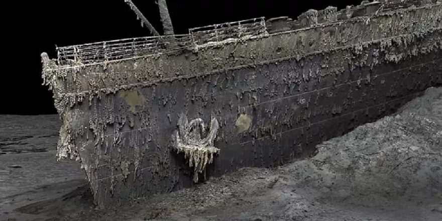 Titanik Gemisi'nin enkaz görüntüleri ortaya çıkartıldı