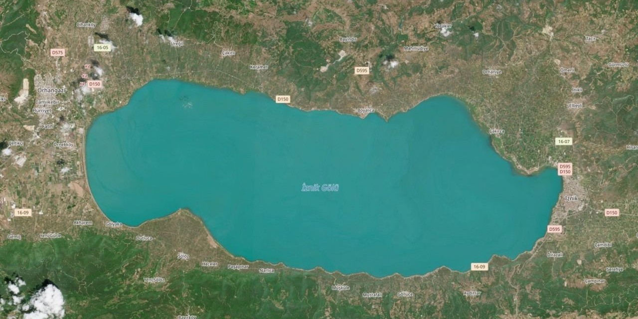 İznik Gölü'ndeki Renk Değişiminin Nedeni Belli Oldu