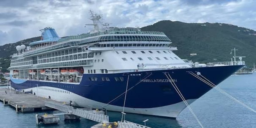 "Marella Discovery" Kruvaziyeri Marmaris'e 1810 Turist Getirdi