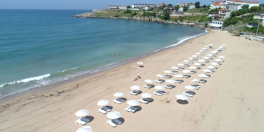 Kandıra'da 4 Sahilde Denize Girmek Yasaklandı