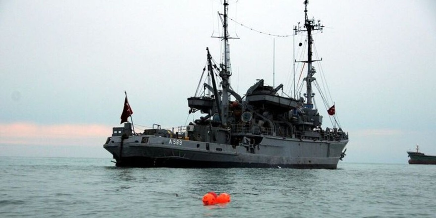 514 Metre Derinlikteki Enkaza TCG Işın Müdahale Edecek
