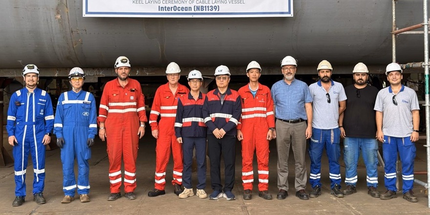 InterOcean’ın Omurgası Yalova’da Yerleştirildi