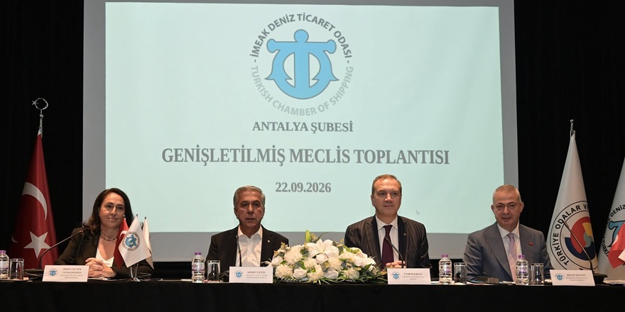İMEAK DTO Antalya’da Çetin’den Adaylık Mesajı
