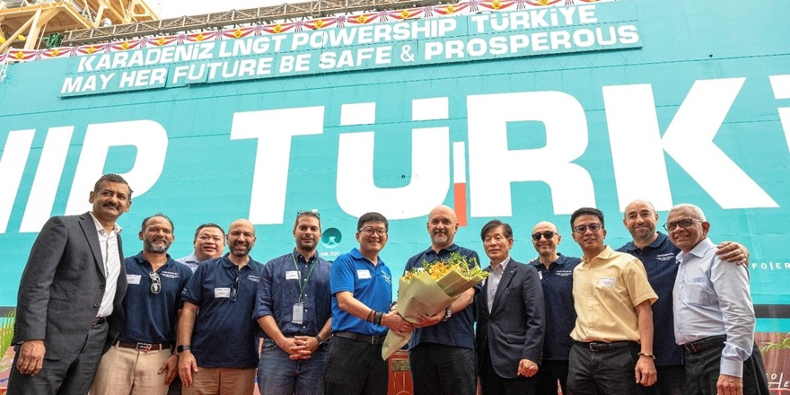 Karpowership Filosunu Büyütüyor: LNGT Türkiye Denize İndi