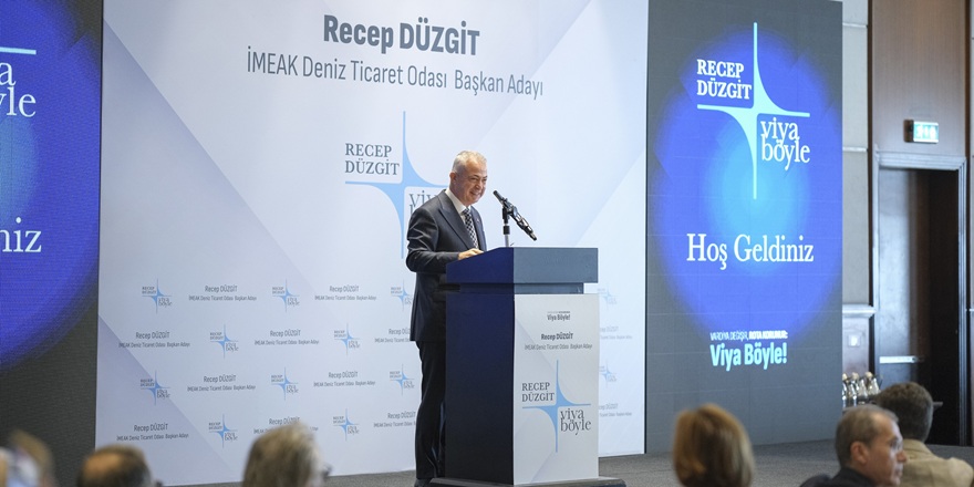 Düzgit, İMEAK DTO İçin Hedeflerini Açıkladı
