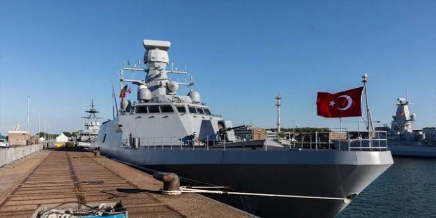 TCG Burgazada Korveti, NATO Daimi Deniz Görev Grubu-2'ye Katıldı