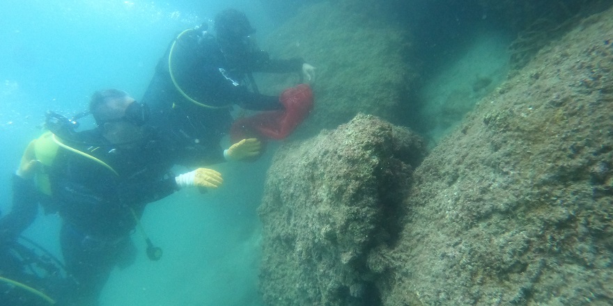 Antalya Kaleiçi Yat Limanı'nda deniz dibi temizliği yapıldı