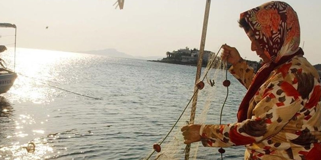 Kadın balıkçı gemisi sahiplerine bu yıl 4,1 milyon lira destek verildi