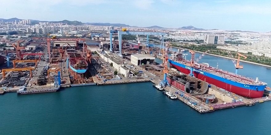 Çin'in gemi inşa geliri ilk 6 ayda arttı