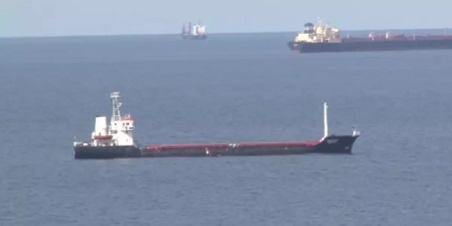Ukrayna tahılını taşıyan gemi Türkiye'ye geri döndü