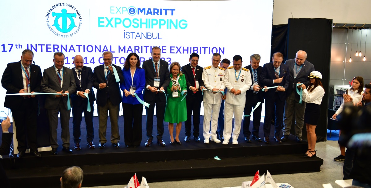 Expomaritt Exposhipping İstanbul 2023 fuar açılışı gerçekleşti