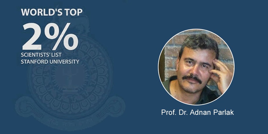 Prof. Dr. Adnan Parlak Dünyanın En Etkili Bilim İnsanları Arasında!