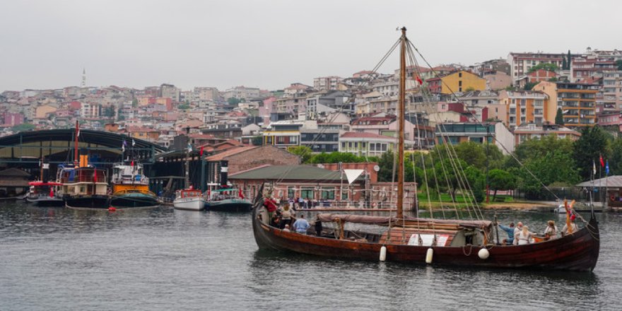 Viking gemisi Saga Farmann Akdeniz'e yelken açacak