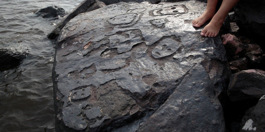 Amazon Nehrinde bin yıllık antik çizimler açığa çıktı