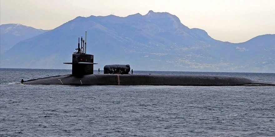 ABD, nükleer denizaltısı Orta Doğu'ya ulaştı