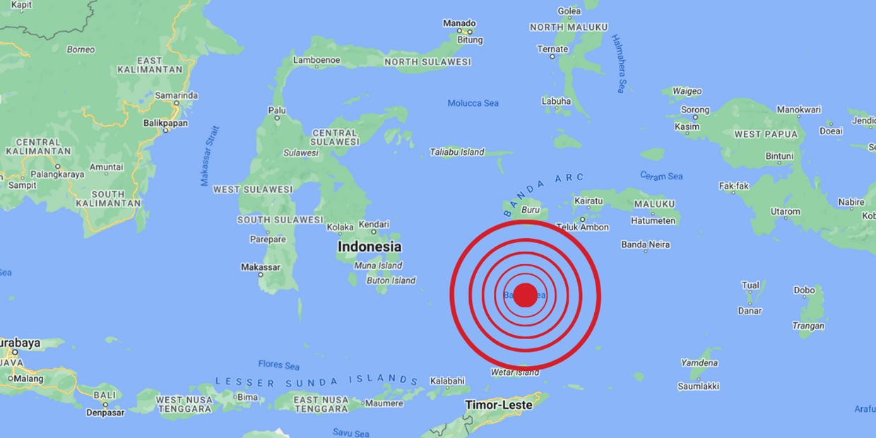 Endonezya açıklarında art arda depremler meydana geldi