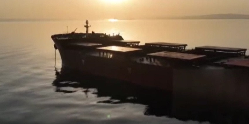 Adana açıklarında demirleyen bir gemide 52 kilo kokain ele geçirildi
