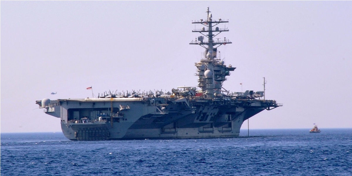 "USS Dwight D. Eisenhower" uçak gemisinin Basra Körfezi'ne girdiği açıklandı