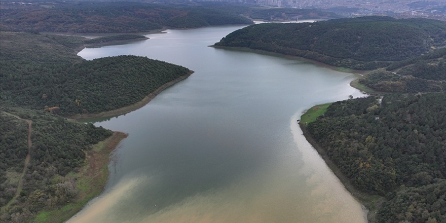 İstanbul barajlarında su seviyesi bir günde yüzde 5,4 arttı