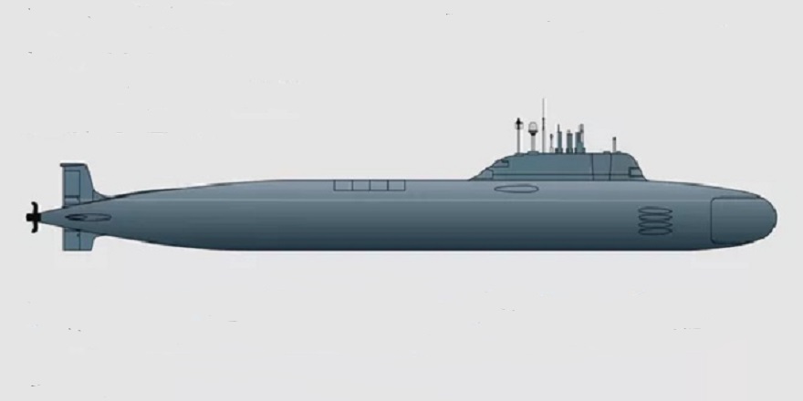 Rus 4. nesil Arhangelsk nükleer denizaltısı, suya indirildi
