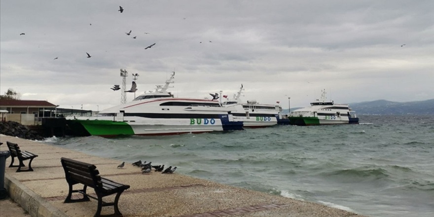 Bursa Deniz Otobüslerinin 8 seferi iptal edildi