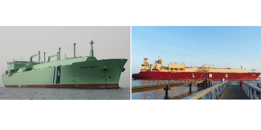 Cezayir ve ABD'den yola çıkan LNG gemileri Türkiye'ye ulaştı