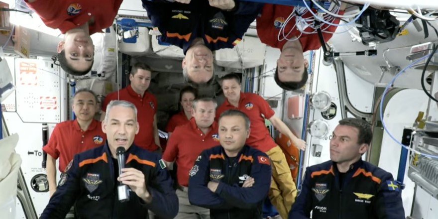 İlk Türk astronot Alper Gezeravcı, dönüş yolculuğuna başlıyor