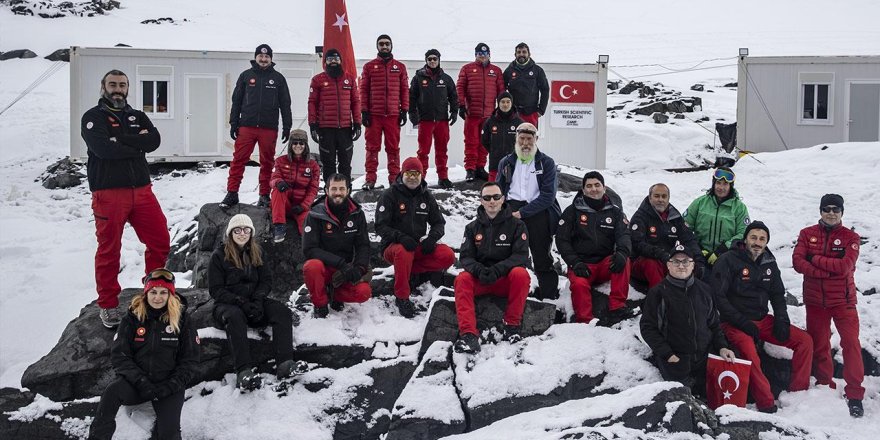 Türk bilim ekibinin Antarktika yolculuğu devam ediyor