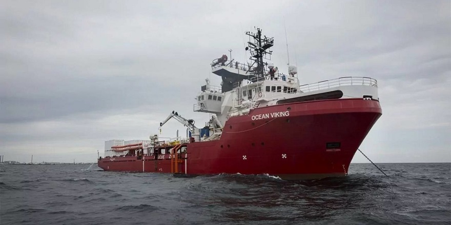 Ocean Viking gemisine faaliyetlerini durdurma cezası verildi