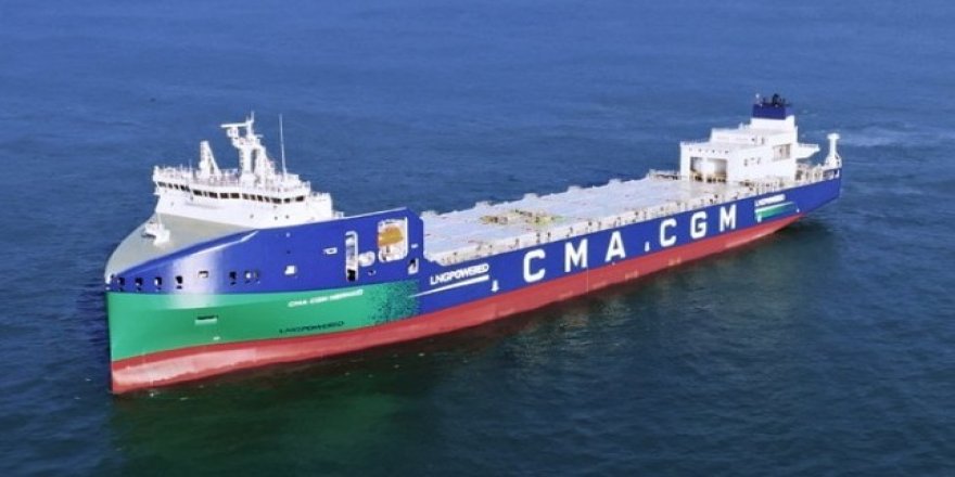 CMA CGM, Avrupa için Öncü LNG Yakıtlı Gemi Sınıfını Tanıttı
