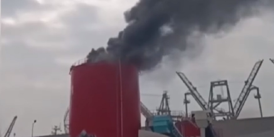 SafiPort Limanı'nda patlama!