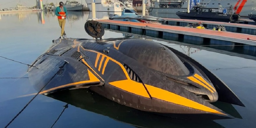 Farklı tasarıma sahip denizaltı 'Kronos'