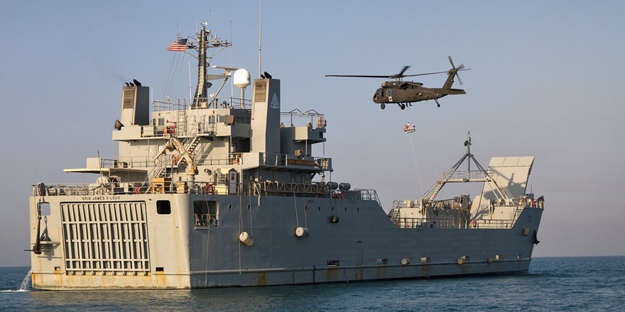 Pentagon, seyyar liman görevi görecek 4 gemi yola çıktı